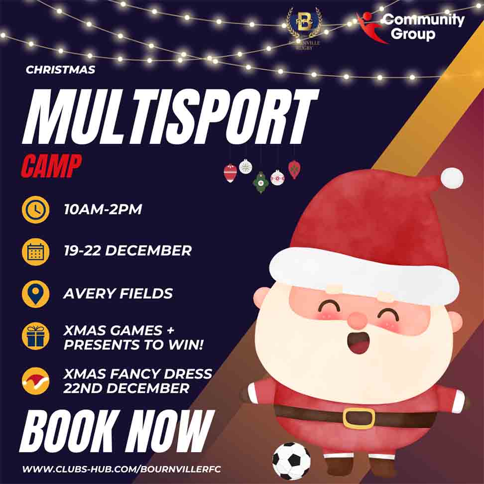 Christmas Multisports Camp (19th - 22nd)