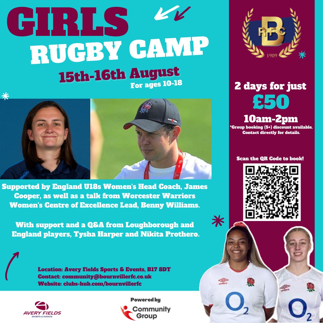 Girls Rugby Camp - 15th & 16th August