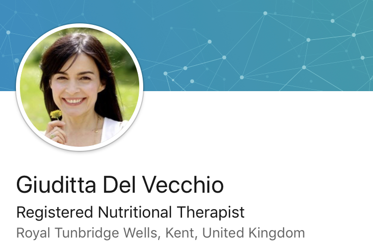 Nutrionalist Giuditta Del Vecchio - Consultation and Plan