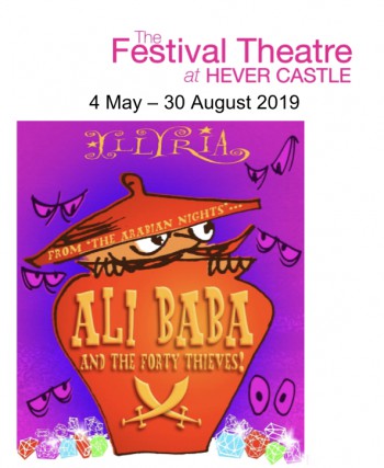 4 Tickets to Ali Baba and the 40 Thieves at The Festival Theatre, Hever Castle 